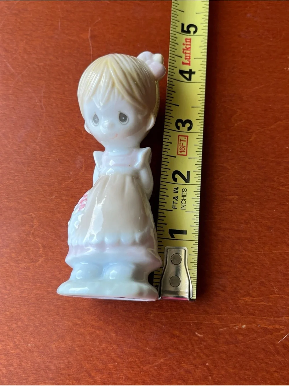 RARE Precious Moments Girl Salt & Pepper Shaker 1993 PMI